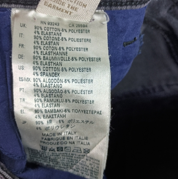 DIESEL Designer Casual Goth Black Skinny Jeans Modern Regular Fit (#1,415) - Picture 5 of 11